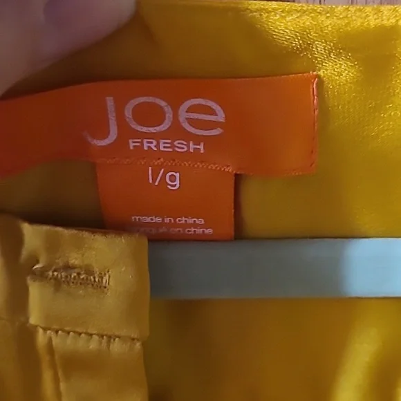 Joe Fresh Yellow/Gold Blouse - Picture 2 of 3